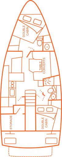 Beneteau 41.1 Bella Breeza