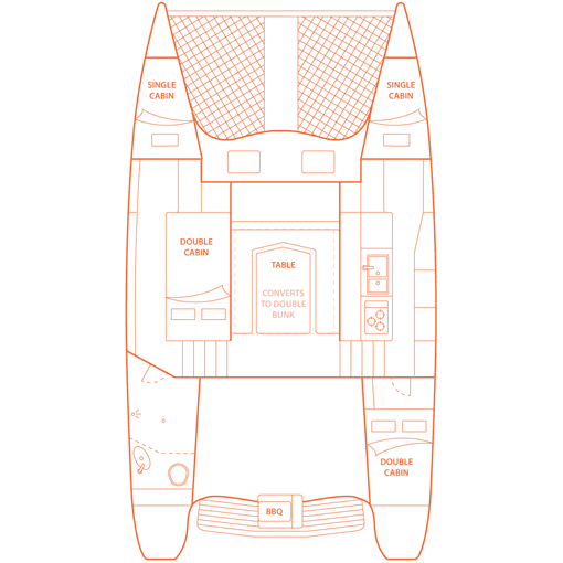 35 Seawind 1000XL Sailing Catamaran Paso Doble