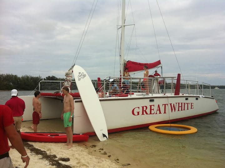 Great White 48′ Party Catamaran Yacht